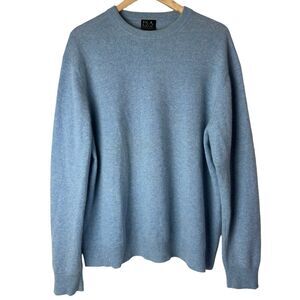 JOS A BANK 100% Cashmere Sweater Mens Large Executive Collection Crewneck Preppy